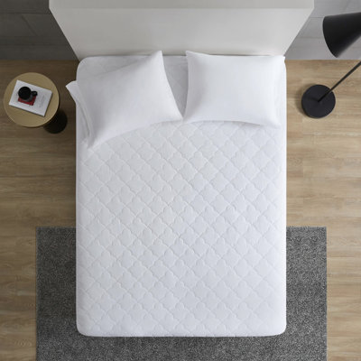 100% Cotton Cover - Absorbing And Twin Xl Mattress Pad Shell & Comfortable Filling