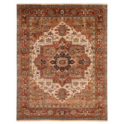 Tapis ivoire Jules Sultane 7 pi 11 po x 9 pi 11 po