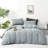 Solid Color Comforter Light Color 3 PCs Bedding Set Pure Color Bed Comforter Set-115665726-115665717