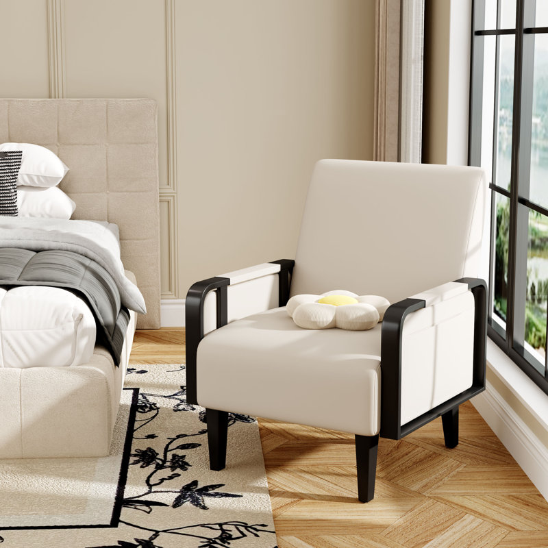 Chaise d'appoint Whole, Beige