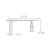Sintered stone solid wood dining table-273392688-273392690