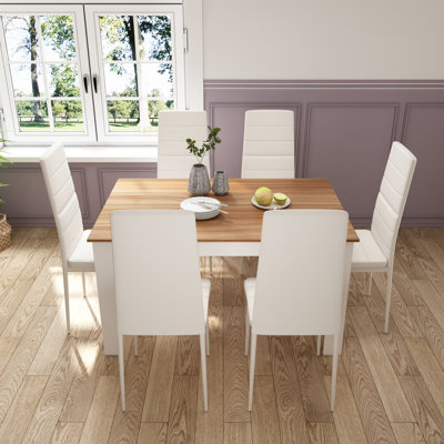 Ensemble de salle à manger rectangulaire pour restaurant L 54,3 po x l 35,4 po