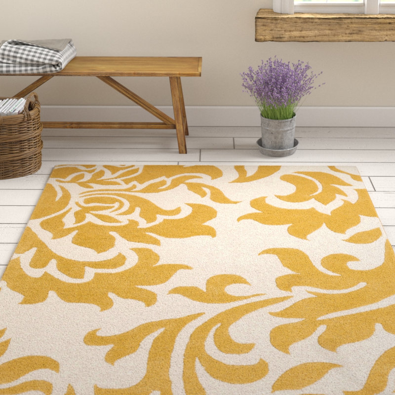 Kiesel Floral Indoor Rug, Rectangle 9' x 13'
