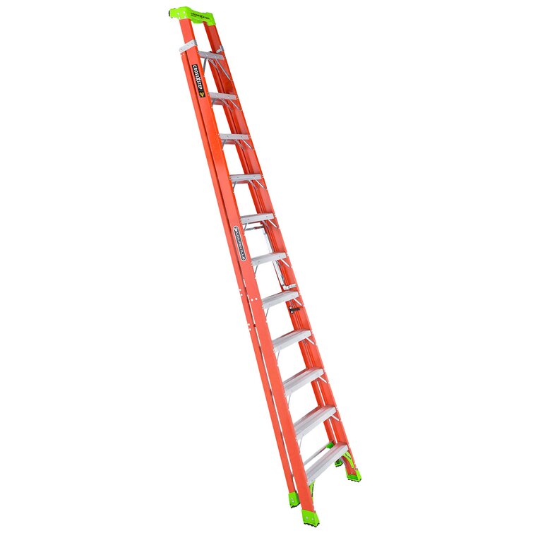Louisville Ladder Aluminum Extension Ladder, 300 lbs