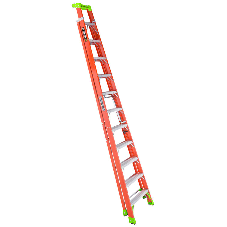 Louisville Ladder Aluminum Extension Ladder, 300 lbs