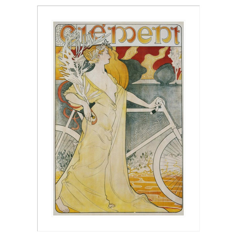 Clement Poster by Foache -Framed Giclee Print, 41.5" H x 30.4" W