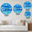 Horloge murale Coastal-59914575