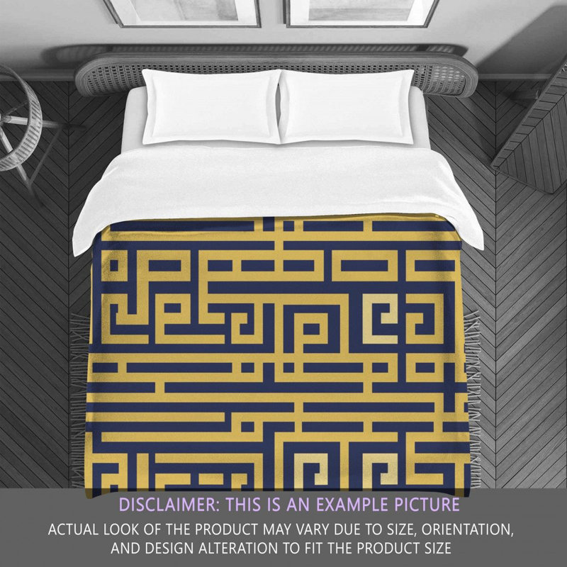 Geometric Shapes Comforter, Twin Comforter