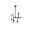 Luminaire suspendu géométrique spoutnik à 8 lumières Orla-1221564030-1221564031