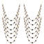 Elegant Mix Bead Garland - 25 Inches