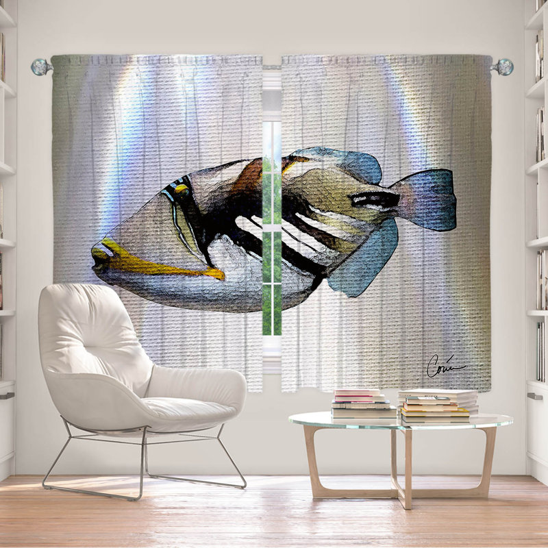 Room Darkening Curtain Pair, 56" W x 78" L