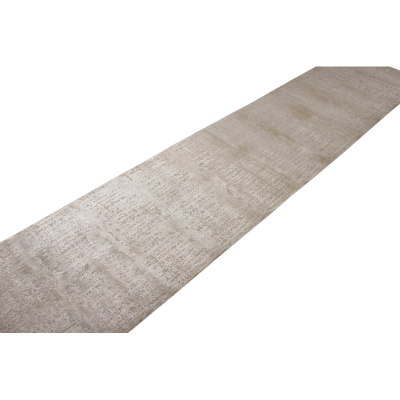 One-of-a-Kind 4' X 20'2" Hand Knotted Area Rug