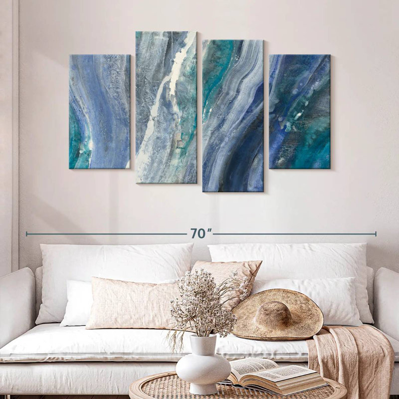 Avery Merging Rivers, 32" H x 52" W