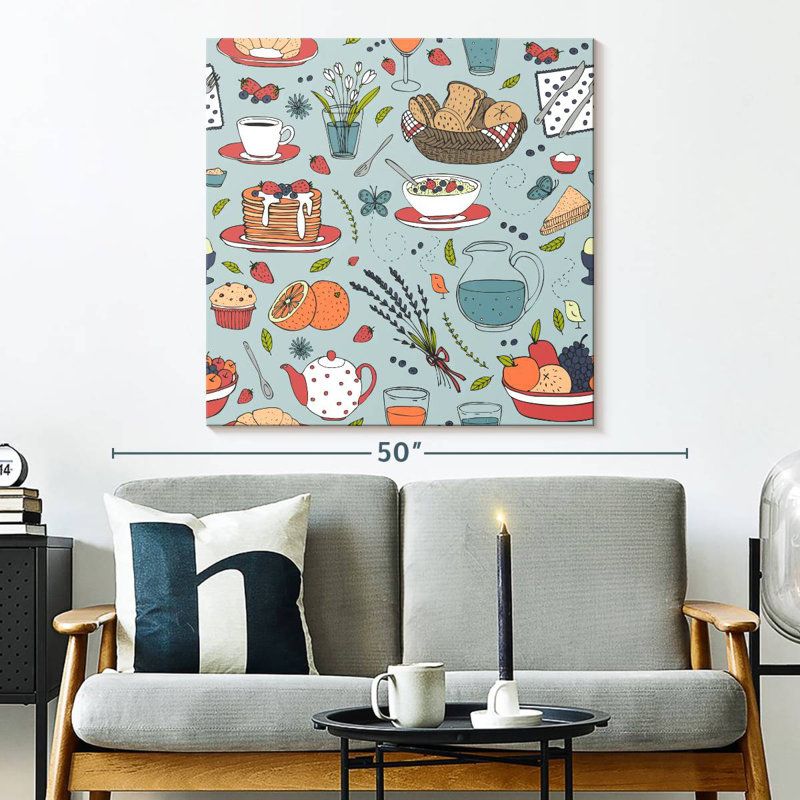 Senne Breakfast Food Pattern