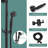 Complete Shower System with Rough in-Valve