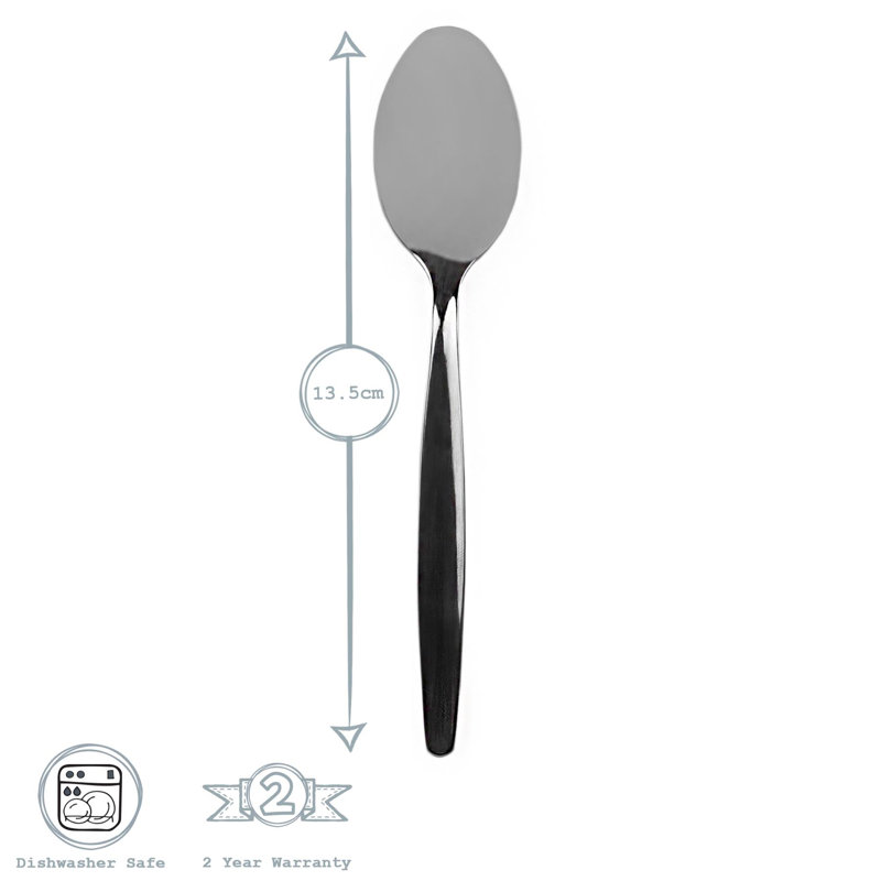 Argon Tableware Stainless Steel Teaspoons