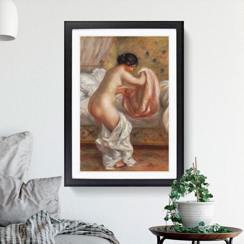 Rising - Picture Frame Graphic Art, 65cm H x 48cm W x 2cm D, Black Framed