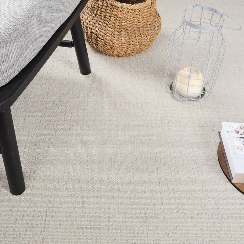 Durlston Indoor & Outdoor Boho Rug Ivory/Grey, Rectangle 80 x 150cm