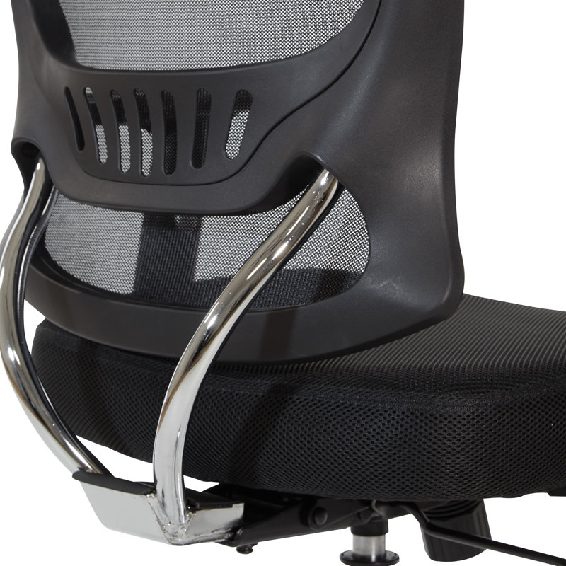 Mesh Task Chair, Chrome