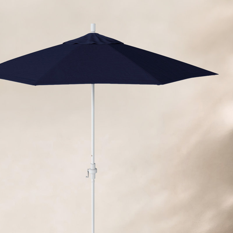 Parasol de marché 108 po Calline, Bleu marine-oléfine