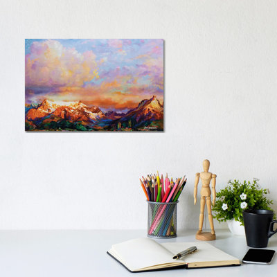 " Morning Charm " by Leon Devenice Painting Print