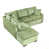Chenille verte