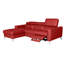 Amorian Leather Reclining Corner Sofa-957950453-957950451