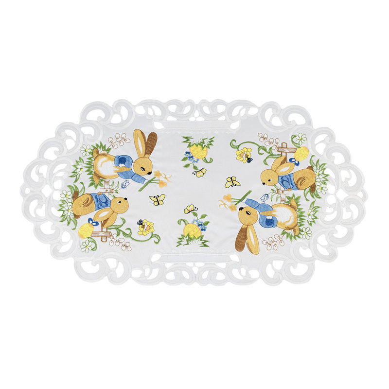 Chemin de table Lillimai, P 27 po x L 14 po