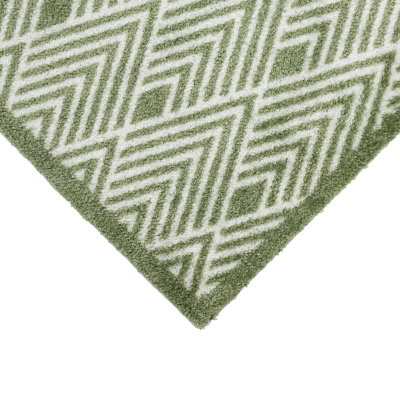 Mega Mat - Geo - Green, 57cm W x 150cm L