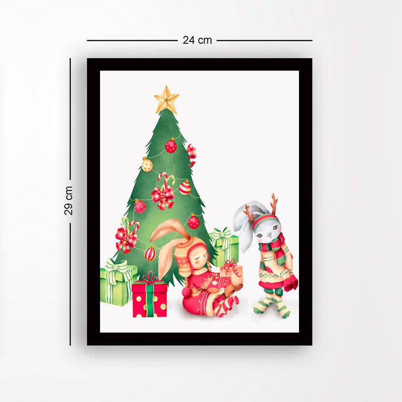 Decorative Framed MDF Painting