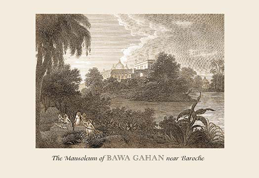 « mausolueum of bawa gahan » par baron de montalemert, impression