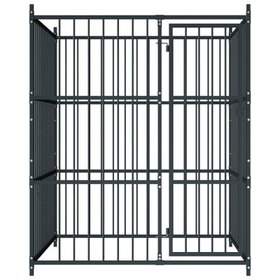 Mirfield Steel Kennel With Door