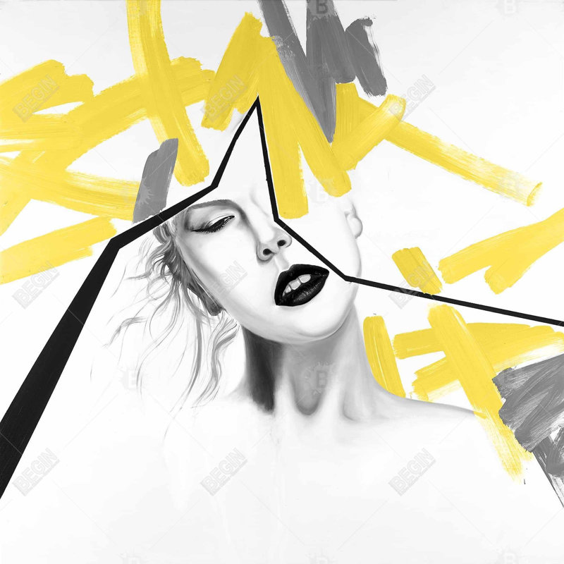 «Woman With Yellow Line» sur