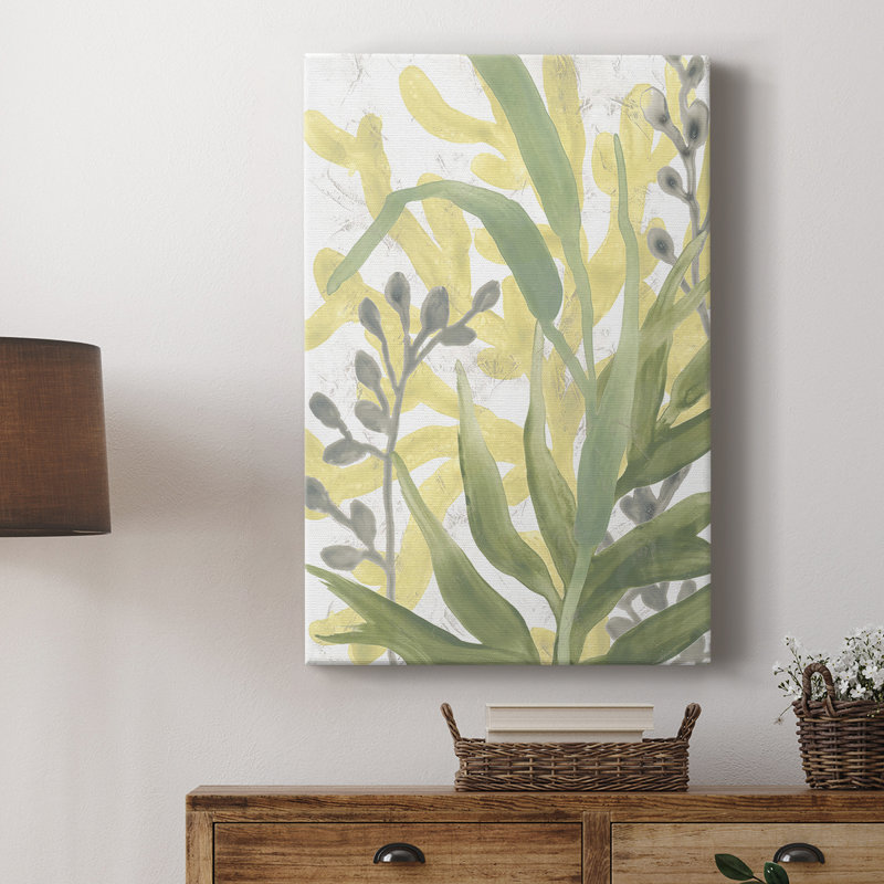Sea Grass Fresco I - galerie sur mesure, H 36 po x l 24 po