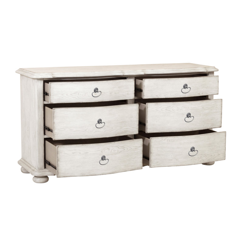 Commode double 6 tiroirs Irmani