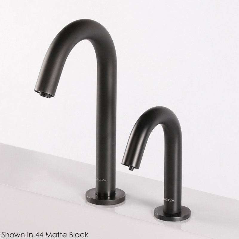 Zoom Single Hole Bathroom Faucet, Matte Black