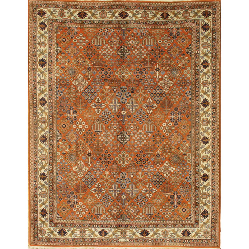 One-of-a-Kind 8'9" X 11'3" Hand Knotted Area Rug
