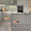 Underclift Counter Stool with Metal Frame-1289527973