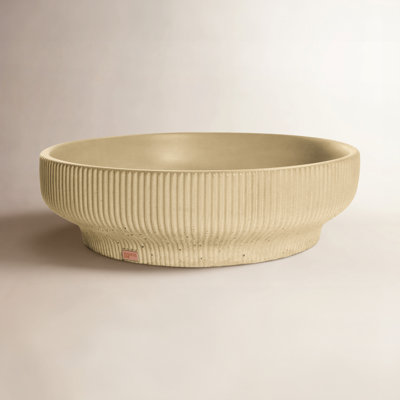 Lotus Round Concrete Vessel Sink
