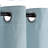 Modern Linen Inspired Classic Solid 100% Polyester Room Darkening Curtain Panel-447945577-447945579