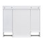 Armoire de salle de bain murale moderne, armoire de salle de bain avec miroir, armoire à pharmacie, armoire de salon-801261372