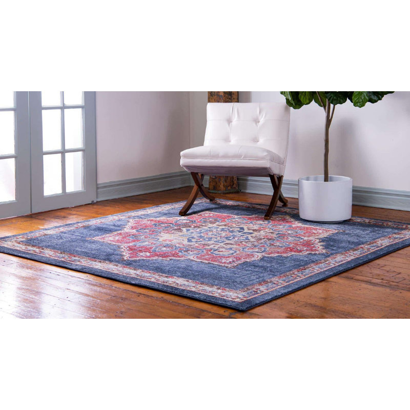 Ulla Oriental Indoor Rug, Square 5'