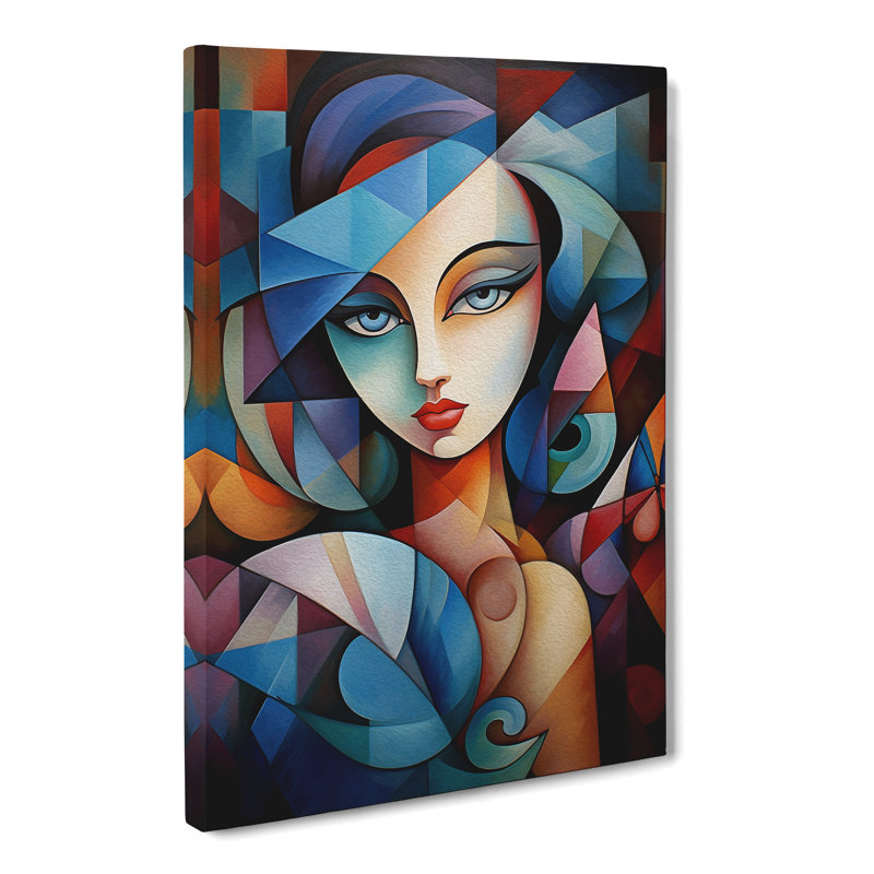Fairy Cubism - Wrapped Canvas, 76cm H x 50cm W x 3cm D