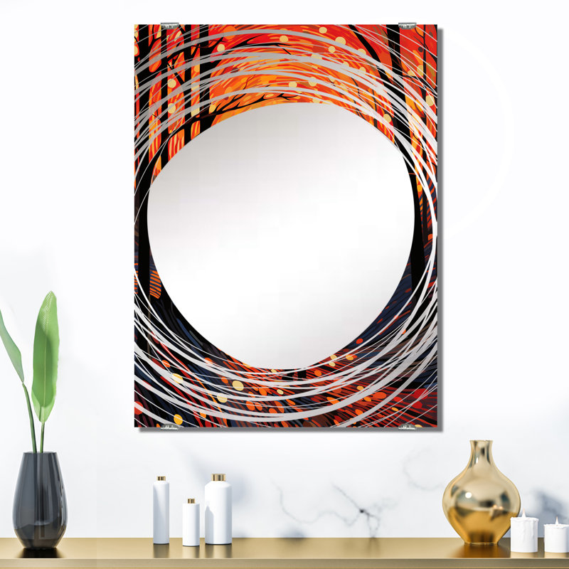Bevans - Miroir mural à grand miroir MIR133343, 32 po x 24 po