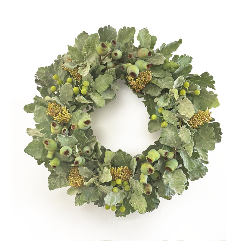 DUSTY MILLER WREATH