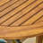 Tinnin 6-Person Acacia Wood Oval Outdoor Dining Set with Cushions-1329997218