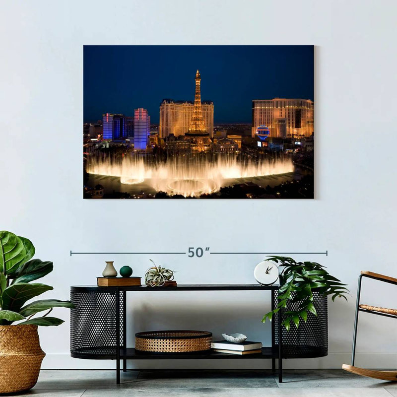 Kavia Night Glow de Las Vegas, H 30 po x l 45 po