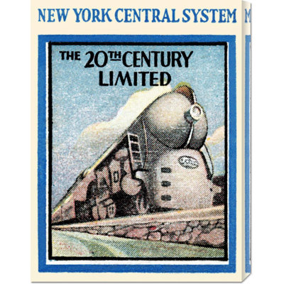 " New York Central System - The 20th Century Limited " by Retro Travel