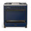 Majestic III Series 36 Inch Dual Fuel Range with 6 Sealed Burners, Griddle, in Emerald Green (Natural Gas, Copper Trim)-562104035-562104039-562104044