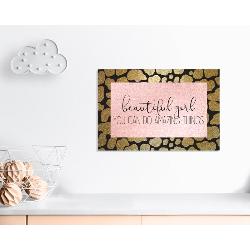 Impression sur papier Amazing Things, H 12 po x l 16 po x P 0,63 po, Canevas